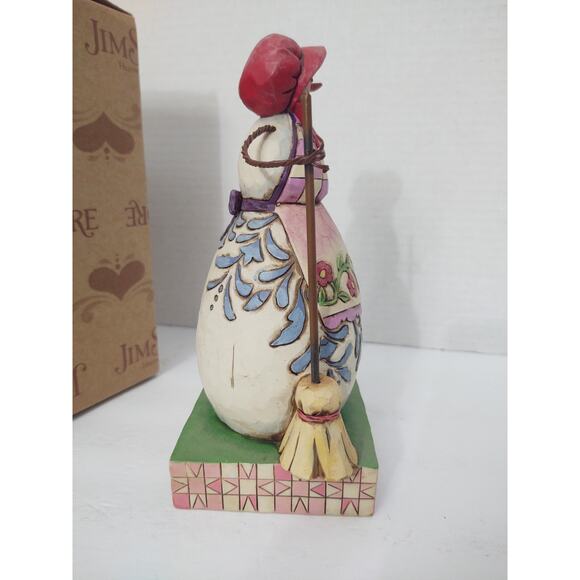 Enesco Jim Shore Heartcreek Collection Not A Flake Out Of Place Snowlady 2008 - Picture 6 of 8